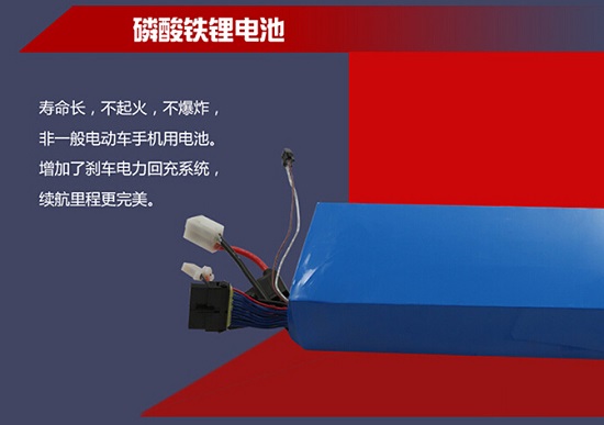 PATGEAR(贝其尔)电动滑板车的磷酸铁锂电池