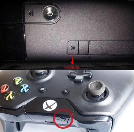 xbox主机与手柄对信号