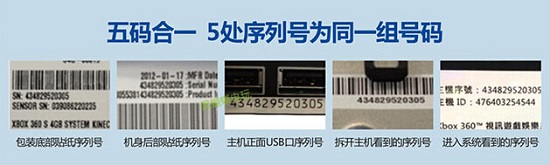 xbox五码合一