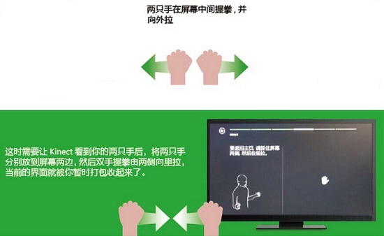 kinect回到主页