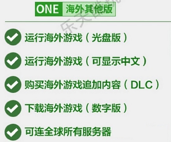 关于海外版xBox one