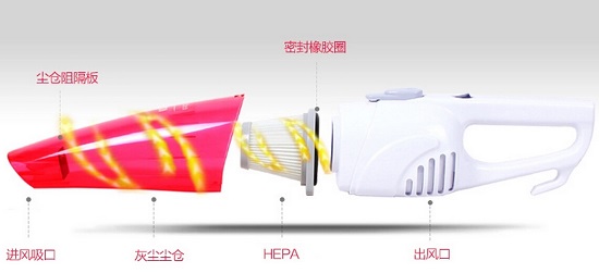 手持式吸尘器