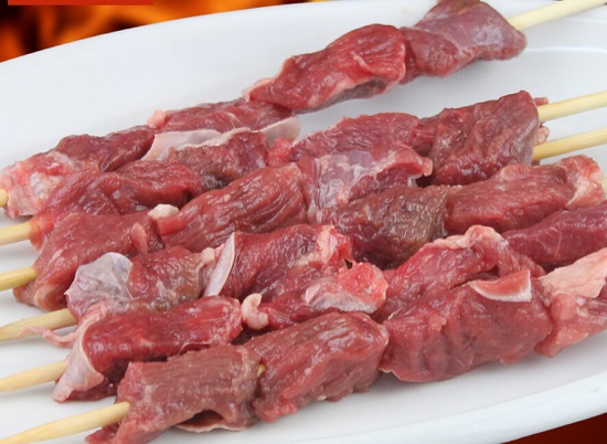 新鲜的羊肉
