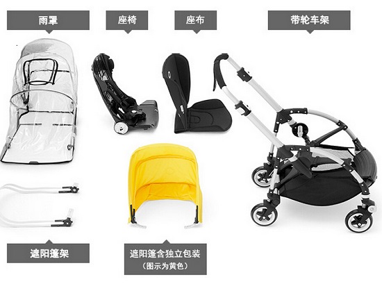 bugaboo bee3轻便婴儿车