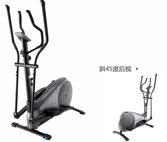 最新款的迪卡侬椭圆机高端型号domyos shape+