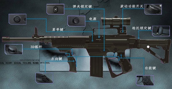 游戏光枪外设