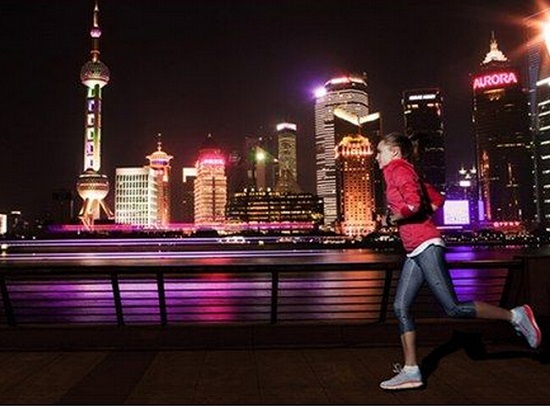 晚上跑步