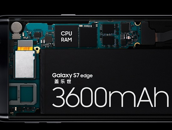 s7 edge的电池容量更大