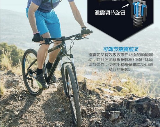 迪卡侬自行车