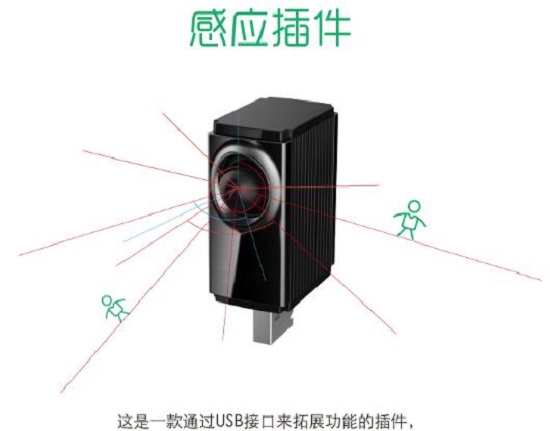 智能插座的人体感应插件