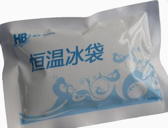 可配合冰袋使用