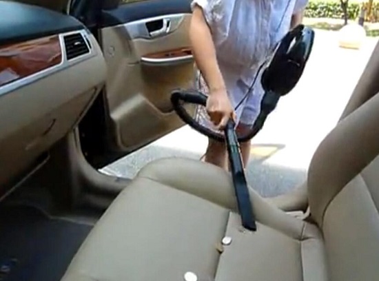 车载吸尘器吸硬币测试