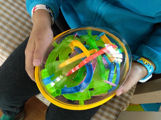 3D迷宫球