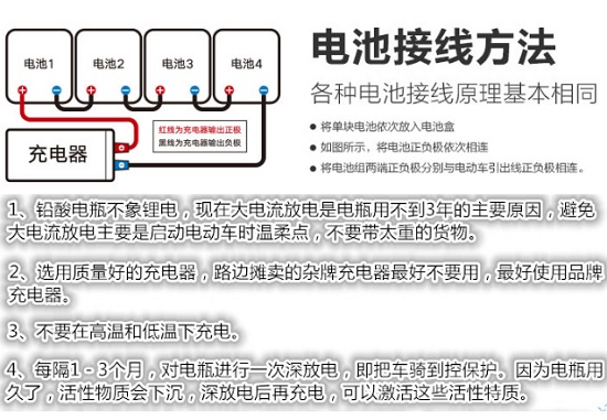 电池接法
