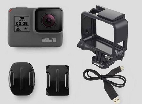 gopro hero5运动相机全家福