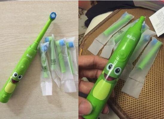 拜尔儿童旋转型电动牙刷