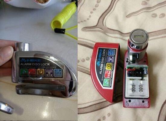 碟刹锁解剖图