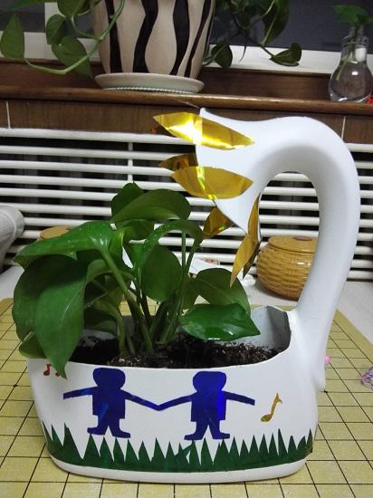 自制创意花盆