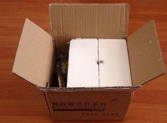 网上买灯具