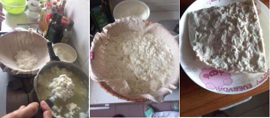 自制豆腐-做好的豆腐