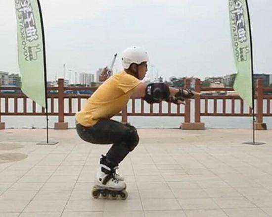 原地起蹲练习