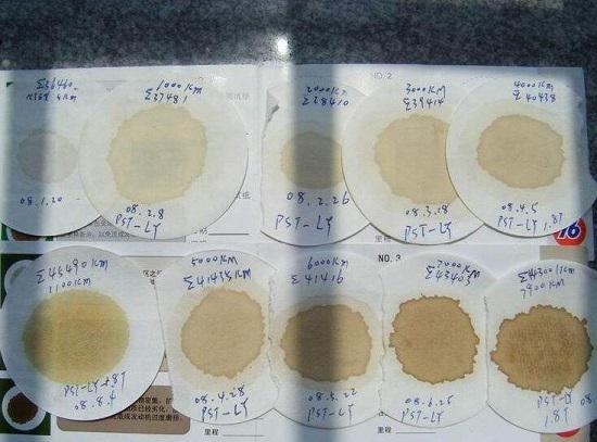 用机油测试纸了解机油状态