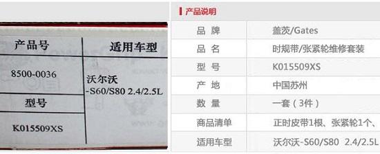 正时皮带的品牌和规格