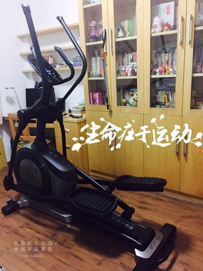 迪卡侬DOMYOS E ENERGY前置飞轮椭圆机