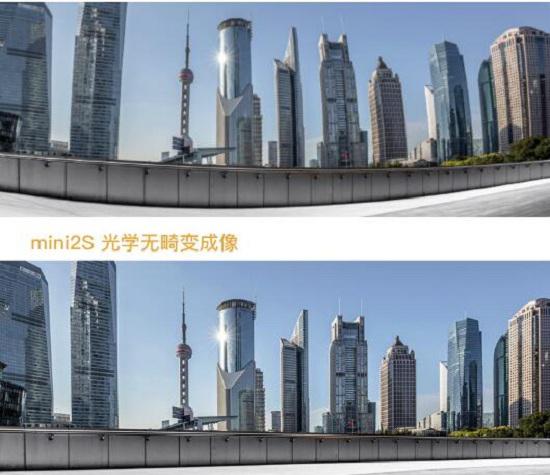 盯盯拍mini2S的光学无畸变摄录效果