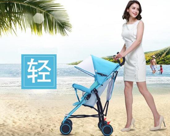 轻便的婴儿车