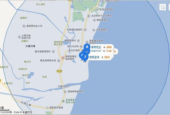 昌黎黄金海岸位置
