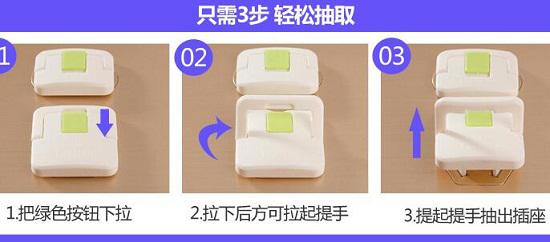 “钥匙一体式”插座保护盖