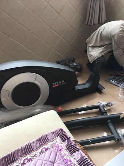 椭圆机的安装