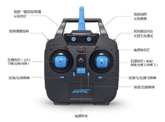 瑞可入门级无人机的遥控器