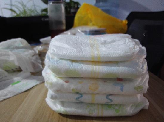 纸尿裤的厚度