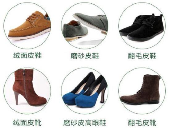 各种反毛皮鞋和绒面鞋