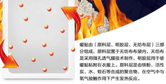 暖贴发热原理