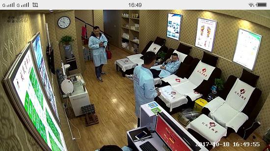 萤石C2C网络监控摄像头的拍摄效果