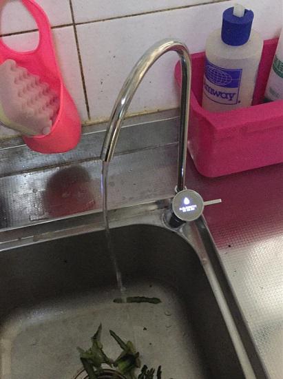 AO史密斯净水器的出水状况