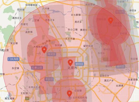 北京的禁飞区