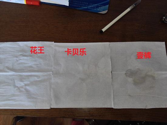 干爽度测试