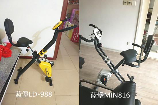 蓝堡健身车