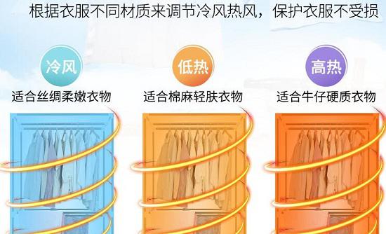 可调节加热功能的干衣机