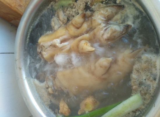猪蹄焯水