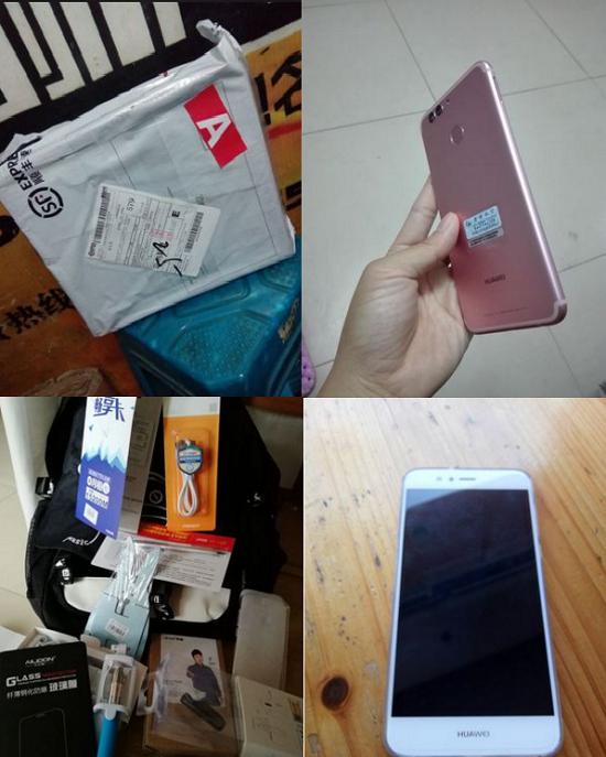 实拍手机与赠品 实拍手机与赠品