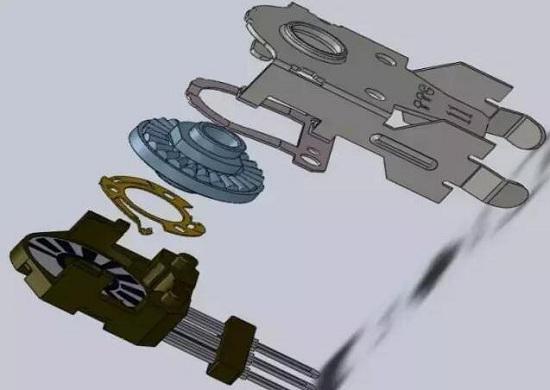 鼠标编码器结构
