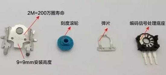 鼠标编码器结构