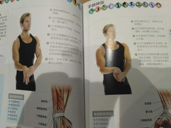 腕关节的拉伸