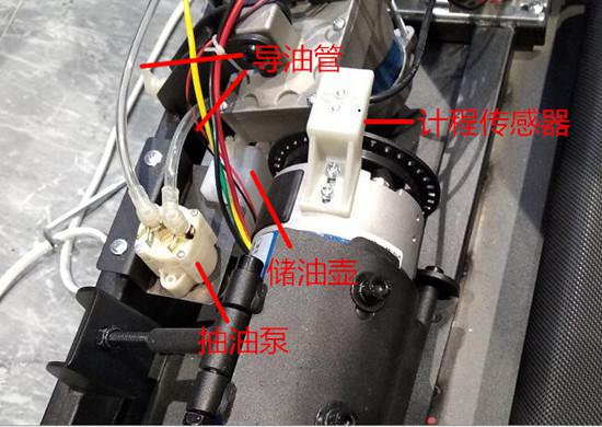 跑步机的自动加油系统