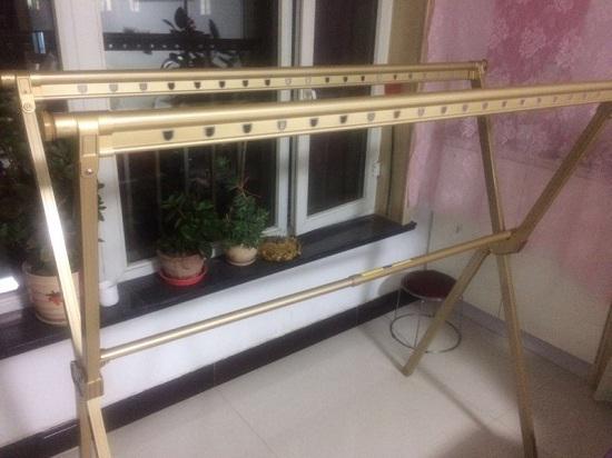 双杆交叉形晾衣架